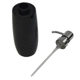 AKDC Acrylic Plastic Hand Soap DispenserÂ with Easy - to - Press Pump - 350ML - Black&Silver - Al Kabayel Discount CentreAKDC Acrylic Plastic Hand Soap DispenserÂ with Easy - to - Press Pump - 350ML - Black&SilverHome DÃ©cor AccentsAKDCAl Kabayel Discount Centre
