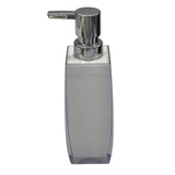 AKDC Acrylic Plastic Hand Soap DispenserÂ with Easy - to - Press Pump - 350ML - White&Silver - Al Kabayel Discount CentreAKDC Acrylic Plastic Hand Soap DispenserÂ with Easy - to - Press Pump - 350ML - White&SilverHome DÃ©cor AccentsAKDCAl Kabayel Discount Centre