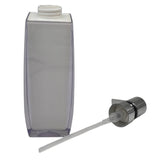 AKDC Acrylic Plastic Hand Soap DispenserÂ with Easy - to - Press Pump - 350ML - White&Silver - Al Kabayel Discount CentreAKDC Acrylic Plastic Hand Soap DispenserÂ with Easy - to - Press Pump - 350ML - White&SilverHome DÃ©cor AccentsAKDCAl Kabayel Discount Centre