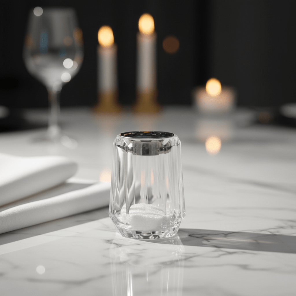 AKDC Acrylic Ribbed Salt & Pepper Shaker 40g, Transparent - Al Kabayel Discount CentreAKDC Acrylic Ribbed Salt & Pepper Shaker 40g, TransparentKitchen Utensils & GadgetsAKDCAl Kabayel Discount Centre