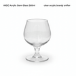 AKDC Acrylic Stem Glass 260ml — Balloon Snifter Design | BPA - Free | Shatter - Resistant | Crystal Clear - Al Kabayel Discount CentreAKDC Acrylic Stem Glass 260ml — Balloon Snifter Design | BPA - Free | Shatter - Resistant | Crystal ClearTumblersAKDCAl Kabayel Discount Centre