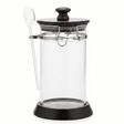 AKDC Acrylic Storage Canister with Elegant Spoon and Lid Stylish Food Storage and Serving Container 20 × 10 cm - Al Kabayel Discount CentreAKDC Acrylic Storage Canister with Elegant Spoon and Lid Stylish Food Storage and Serving Container 20 × 10 cmJars & Food SaversAKDCAl Kabayel Discount Centre