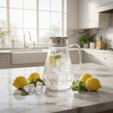 AKDC Acrylic Water Jug with SS Lid 1000ml, Clear & Transparent - Al Kabayel Discount CentreAKDC Acrylic Water Jug with SS Lid 1000ml, Clear & TransparentJugsAKDCAl Kabayel Discount Centre