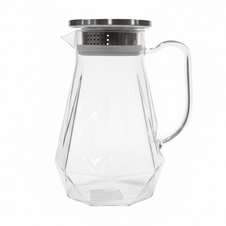 AKDC Acrylic Water Jug with SS Lid 1000ml, Clear & Transparent - Al Kabayel Discount CentreAKDC Acrylic Water Jug with SS Lid 1000ml, Clear & TransparentJugsAKDCAl Kabayel Discount Centre