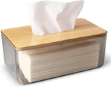AKDC Acrylic & Wood Rectangular Tissue Box Holder (21.5x13.5x10cm) - Al Kabayel Discount CentreAKDC Acrylic & Wood Rectangular Tissue Box Holder (21.5x13.5x10cm)Napkin Holders & Tissue BoxAKDCAl Kabayel Discount Centre