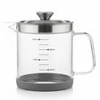 AKDC Advanced Glass Oil Filter Pot with Metal Lid and Anti - Slip Silicone Base for Cooking Oil Storage – 1000ml - Al Kabayel Discount CentreAKDC Advanced Glass Oil Filter Pot with Metal Lid and Anti - Slip Silicone Base for Cooking Oil Storage – 1000mlKitchen Utensils & GadgetsAKDCAl Kabayel Discount Centre