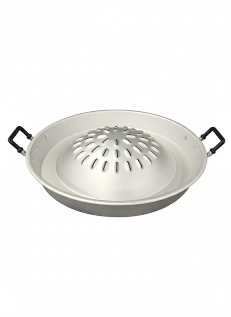 AKDC Aluminium Grill Pan 44 cm | Large Silver Color Barbecue Pan | Durable Non - Stick Grill for Outdoor Cooking, Camping & Parties - Al Kabayel Discount CentreAKDC Aluminium Grill Pan 44 cm | Large Silver Color Barbecue Pan | Durable Non - Stick Grill for Outdoor Cooking, Camping & PartiesBBQ Grills & Fire PitsAKDCAl Kabayel Discount Centre