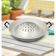 AKDC Aluminium Grill Pan 44 cm | Large Silver Color Barbecue Pan | Durable Non - Stick Grill for Outdoor Cooking, Camping & Parties - Al Kabayel Discount CentreAKDC Aluminium Grill Pan 44 cm | Large Silver Color Barbecue Pan | Durable Non - Stick Grill for Outdoor Cooking, Camping & PartiesBBQ Grills & Fire PitsAKDCAl Kabayel Discount Centre
