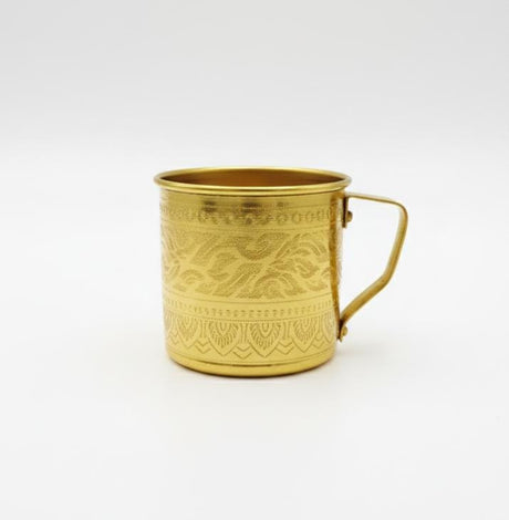 AKDC Aluminium Mug – Polished Gold Shine | 9 cm Elegant Handcrafted Mug - Al Kabayel Discount CentreAKDC Aluminium Mug – Polished Gold Shine | 9 cm Elegant Handcrafted MugMugsAKDCAl Kabayel Discount Centre