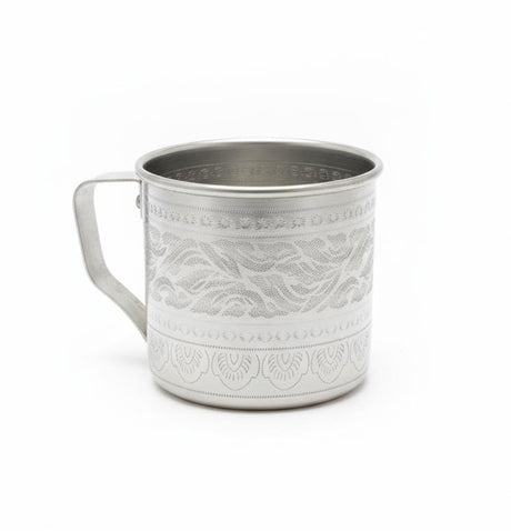 AKDC Aluminium Mug – Silver Shine Finish | 9 cm Stylish Everyday Mug - Al Kabayel Discount CentreAKDC Aluminium Mug – Silver Shine Finish | 9 cm Stylish Everyday MugMugsAKDCAl Kabayel Discount Centre