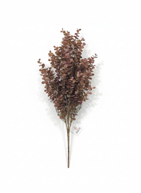 AKDC Artificial Dried Eucalyptus Branch - Plastic Material Mimicking Dried Foliage, Adds Rustic Charm to Any Space, 54 cm," - Designed with plastic to emulate the silvery, dried texture of eucalyptus leaves for a bohemian feel. - Al Kabayel Discount CentreAKDC Artificial Dried Eucalyptus Branch - Plastic Material Mimicking Dried Foliage, Adds Rustic Charm to Any Space, 54 cm," - Designed with plastic to emulate the silvery, dried texture of eucalyptus leaves for a bohemian feel.Artificial FloraA