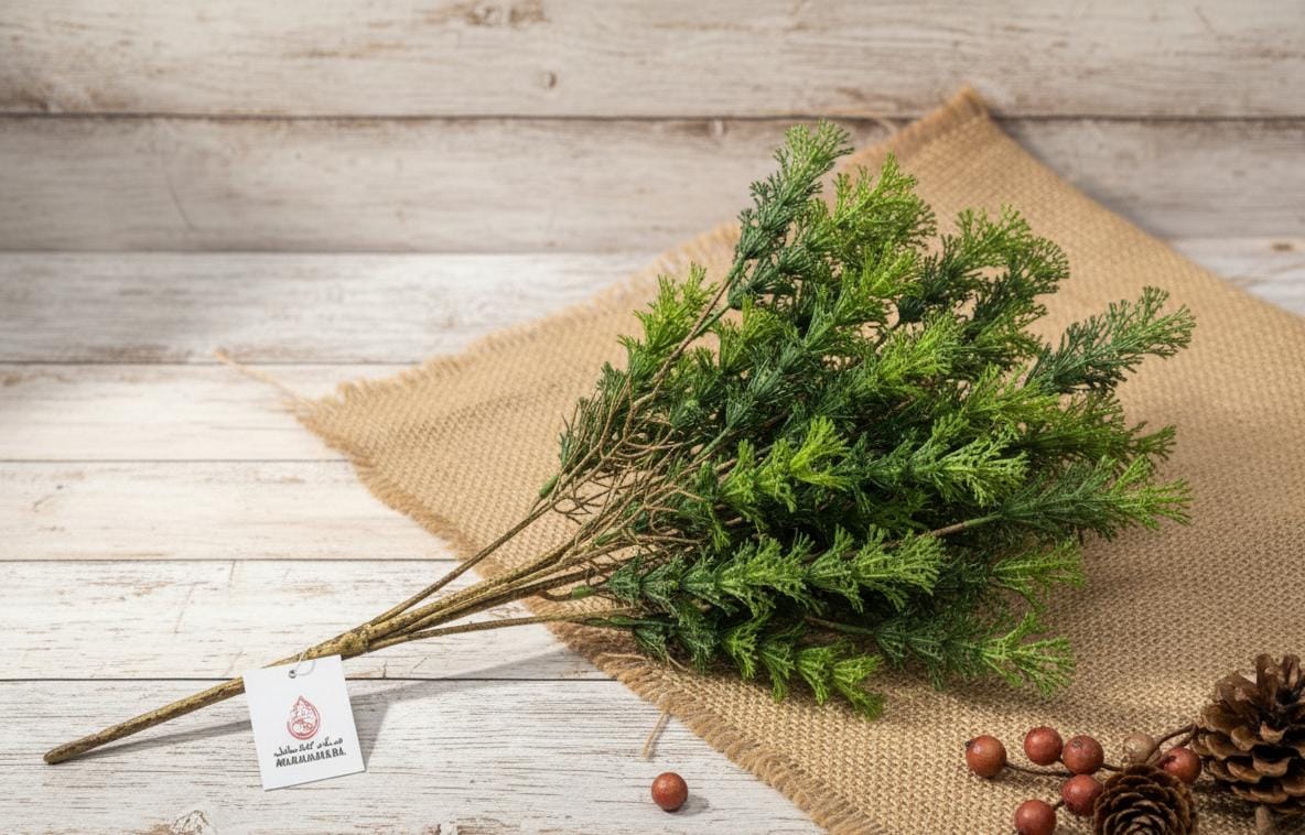 AKDC Artificial Pine Branch - Lifelike Plastic Evergreen Greenery, Perfect for Year - Round Display, 54 cm Length," - Made from high - quality plastic to replicate the texture and color of real pine needles for authentic appeal. - Al Kabayel Discount CentreAKDC Artificial Pine Branch - Lifelike Plastic Evergreen Greenery, Perfect for Year - Round Display, 54 cm Length," - Made from high - quality plastic to replicate the texture and color of real pine needles for authentic appeal.Artificial Flor