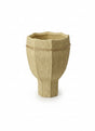 AKDC Artisanal Clay Plant Pot – Beige Color – 22×14 cm – Decorative Unique Form - Al Kabayel Discount CentreAKDC Artisanal Clay Plant Pot – Beige Color – 22×14 cm – Decorative Unique FormFlower/Plant PotsAKDCAl Kabayel Discount Centre