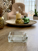 AKDC Ashtrays for Cigarettes, Portable Decorative Modern Ashtray for Home Office Indoor Outdoor Patio Use, Fancy Cute Cool Ash Tray, Pack of 2 (Clear - Square) - Al Kabayel Discount CentreAKDC Ashtrays for Cigarettes, Portable Decorative Modern Ashtray for Home Office Indoor Outdoor Patio Use, Fancy Cute Cool Ash Tray, Pack of 2 (Clear - Square)AKDCAl Kabayel Discount Centre
