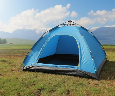 AKDC Automatic Pop - Up Camping Tent 2×1.5 Meter | 3 - Person Quick Folding Waterproof Tent | Compact Travel Shelter for Outdoor Adventures, Picnics & Hiking – Assorted Colors - Al Kabayel Discount CentreAKDC Automatic Pop - Up Camping Tent 2×1.5 Meter | 3 - Person Quick Folding Waterproof Tent | Compact Travel Shelter for Outdoor Adventures, Picnics & Hiking – Assorted ColorsFamily TentsAKDCAl Kabayel Discount Centre