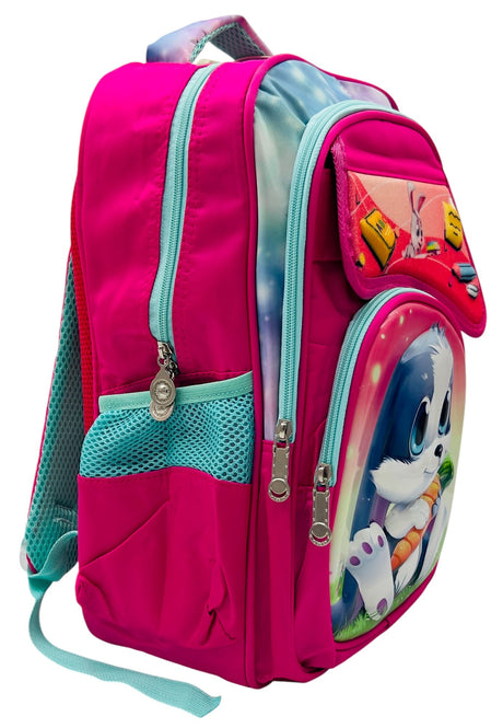 AKDC Baby Rabbit School Backpack 40cm*31cm*18cm, Multicolour - Al Kabayel Discount CentreAKDC Baby Rabbit School Backpack 40cm*31cm*18cm, MulticolourSchool BagsAKDCAl Kabayel Discount Centre