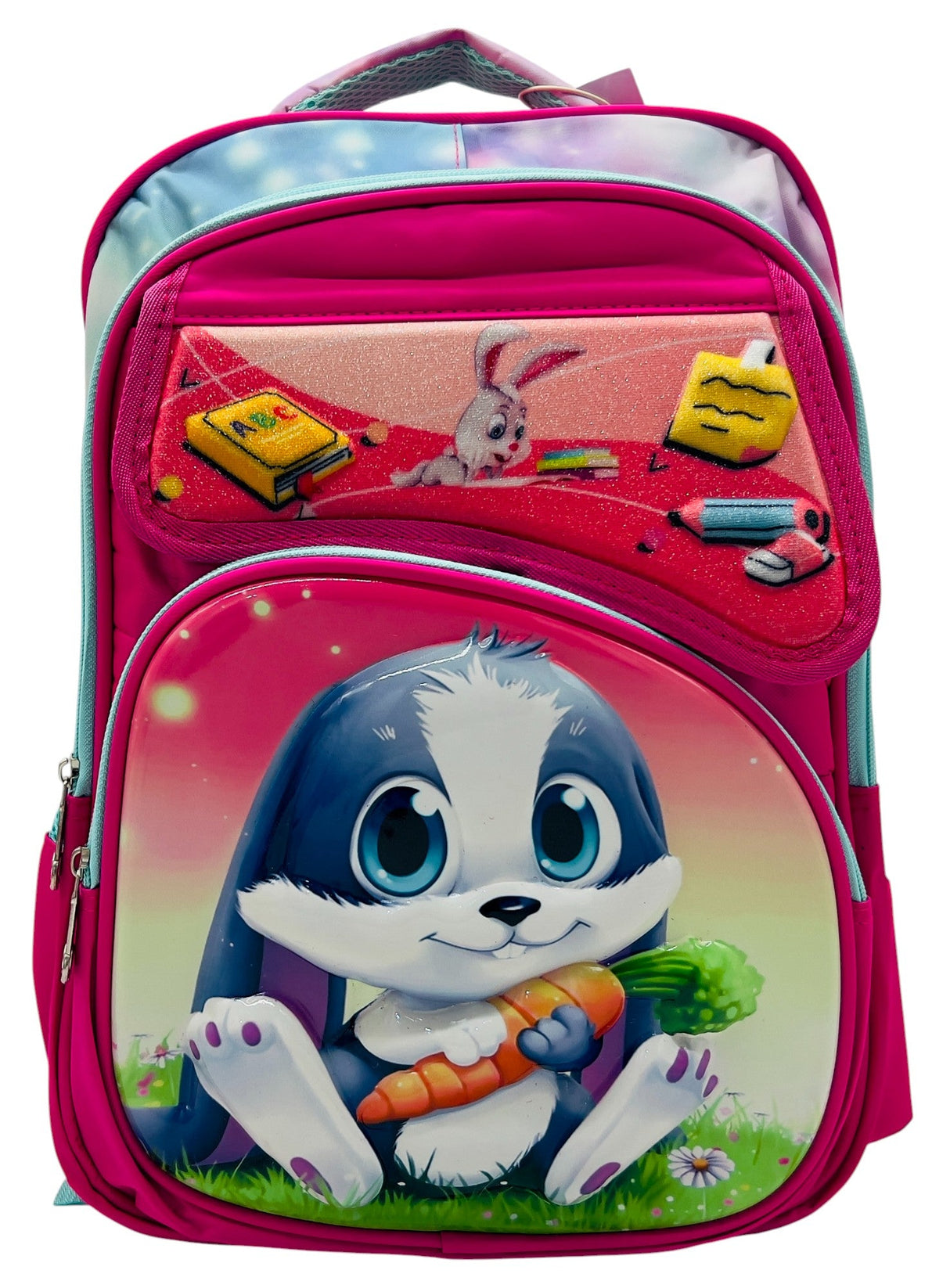 AKDC Baby Rabbit School Backpack 40cm*31cm*18cm, Multicolour - Al Kabayel Discount CentreAKDC Baby Rabbit School Backpack 40cm*31cm*18cm, MulticolourSchool BagsAKDCAl Kabayel Discount Centre