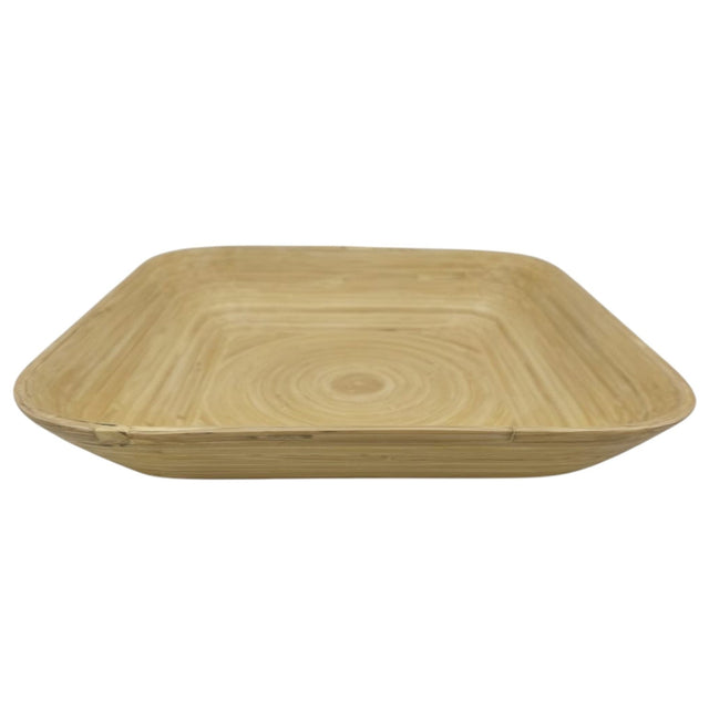 AKDC Bamboo Square Shape Serving Tray - 30cmX30cmX6cm - Bamboo - Al Kabayel Discount CentreAKDC Bamboo Square Shape Serving Tray - 30cmX30cmX6cm - BambooServing TraysAKDCAl Kabayel Discount Centre