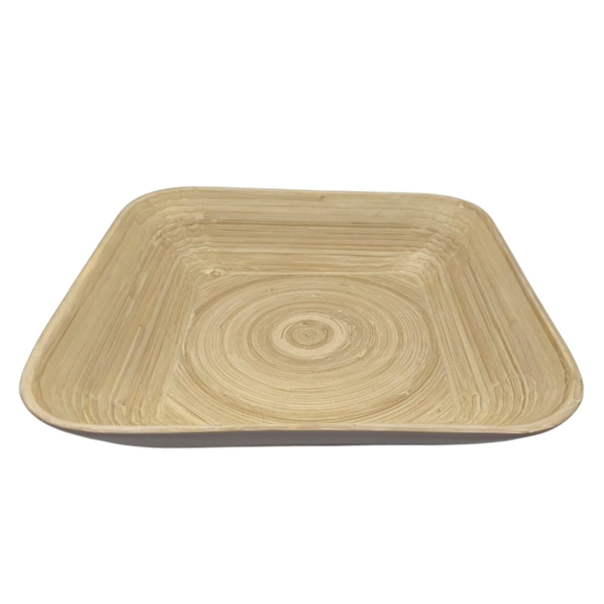 AKDC Bamboo Square Shape Serving Tray - 30cmX30cmX6cm - CadetBlue&Bamboo - Al Kabayel Discount CentreAKDC Bamboo Square Shape Serving Tray - 30cmX30cmX6cm - CadetBlue&BambooServing TraysAKDCAl Kabayel Discount Centre