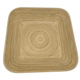 AKDC Bamboo Square Shape Serving Tray - 30cmX30cmX6cm - Green&Bamboo - Al Kabayel Discount CentreAKDC Bamboo Square Shape Serving Tray - 30cmX30cmX6cm - Green&BambooServing TraysAKDCAl Kabayel Discount Centre