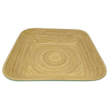 AKDC Bamboo Square Shape Serving Tray - 30cmX30cmX6cm - Green&Bamboo - Al Kabayel Discount CentreAKDC Bamboo Square Shape Serving Tray - 30cmX30cmX6cm - Green&BambooServing TraysAKDCAl Kabayel Discount Centre