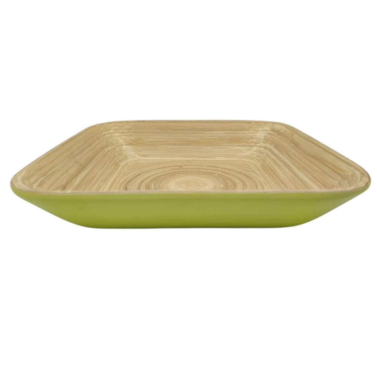 AKDC Bamboo Square Shape Serving Tray - 30cmX30cmX6cm - LightGreen&Bamboo - Al Kabayel Discount CentreAKDC Bamboo Square Shape Serving Tray - 30cmX30cmX6cm - LightGreen&BambooServing TraysAKDCAl Kabayel Discount Centre