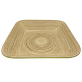 AKDC Bamboo Square Shape Serving Tray - 30cmX30cmX6cm - LightGreen&Bamboo - Al Kabayel Discount CentreAKDC Bamboo Square Shape Serving Tray - 30cmX30cmX6cm - LightGreen&BambooServing TraysAKDCAl Kabayel Discount Centre