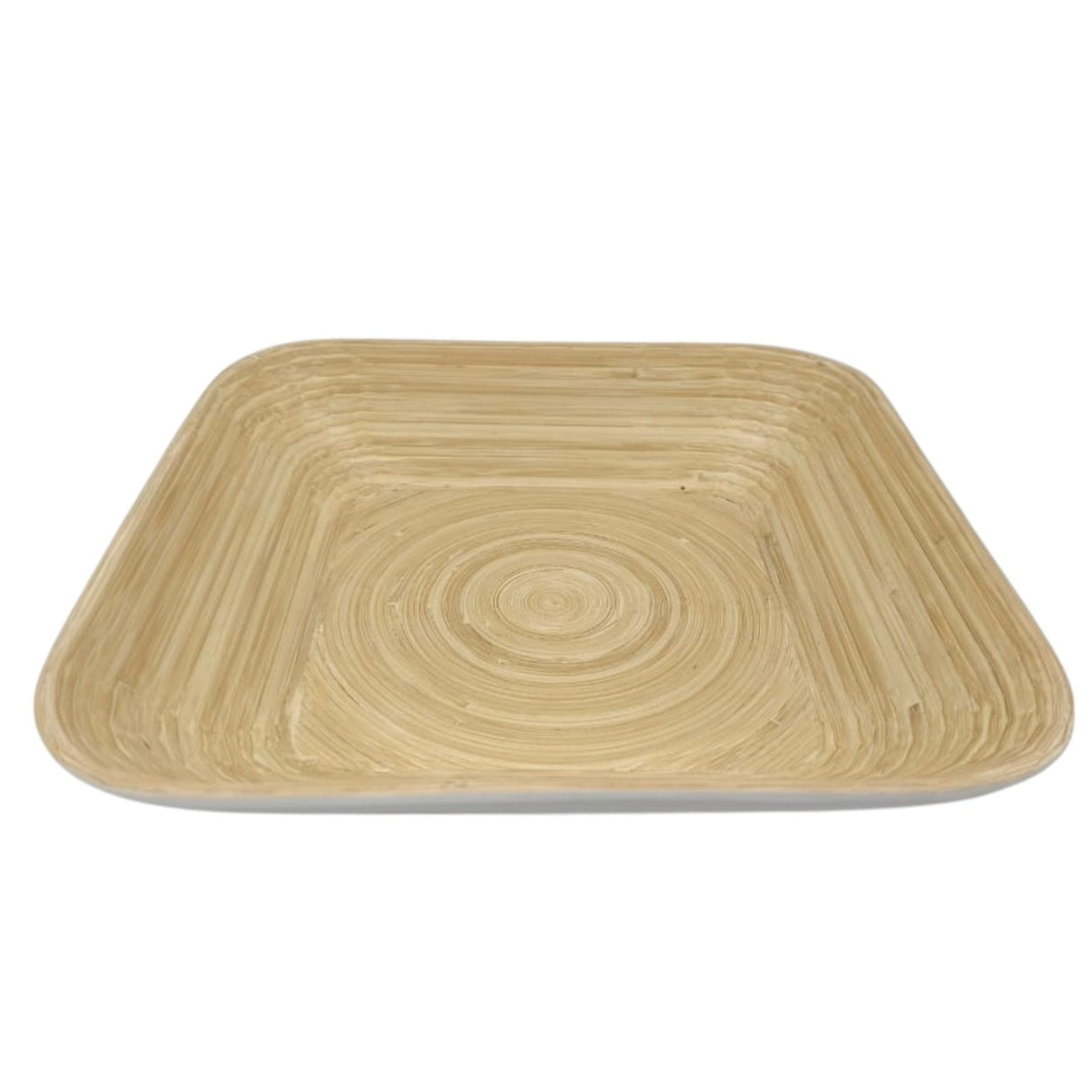 AKDC Bamboo Square Shape Serving Tray - 30cmX30cmX6cm - White&Bamboo - Al Kabayel Discount CentreAKDC Bamboo Square Shape Serving Tray - 30cmX30cmX6cm - White&BambooServing TraysAKDCAl Kabayel Discount Centre