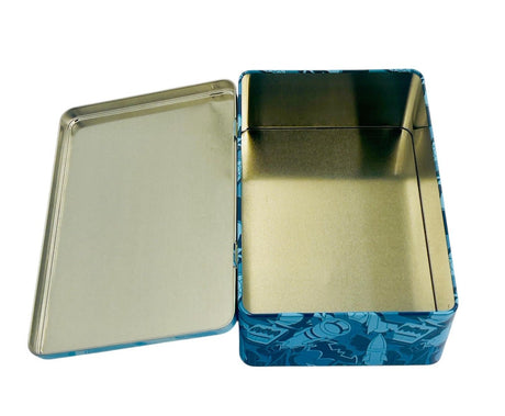 AKDC Batman Metal Canister 20cm*13cm*7.5cm, Blue - W09802 - Al Kabayel Discount CentreAKDC Batman Metal Canister 20cm*13cm*7.5cm, Blue - W09802Food ContainersAKDCAl Kabayel Discount Centre