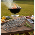 AKDC BBQ Oval Fish Grill 32 × 19 cm – Stainless Steel Folding Basket for Grilling Fish, Meat & Vegetables - Al Kabayel Discount CentreAKDC BBQ Oval Fish Grill 32 × 19 cm – Stainless Steel Folding Basket for Grilling Fish, Meat & VegetablesBBQ Grills & Fire PitsAKDCAl Kabayel Discount Centre