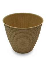 AKDC Beige Round Plastic Plant Pot – Stylish Home & Garden Planter – 25 cm - Al Kabayel Discount CentreAKDC Beige Round Plastic Plant Pot – Stylish Home & Garden Planter – 25 cmFlower/Plant PotsAKDCAl Kabayel Discount Centre