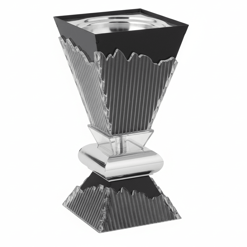 AKDC Black Acrylic and Metal Incense Burner Modern Stylish Burner 20cm - Al Kabayel Discount CentreAKDC Black Acrylic and Metal Incense Burner Modern Stylish Burner 20cmIncense BurnerAKDCAl Kabayel Discount Centre