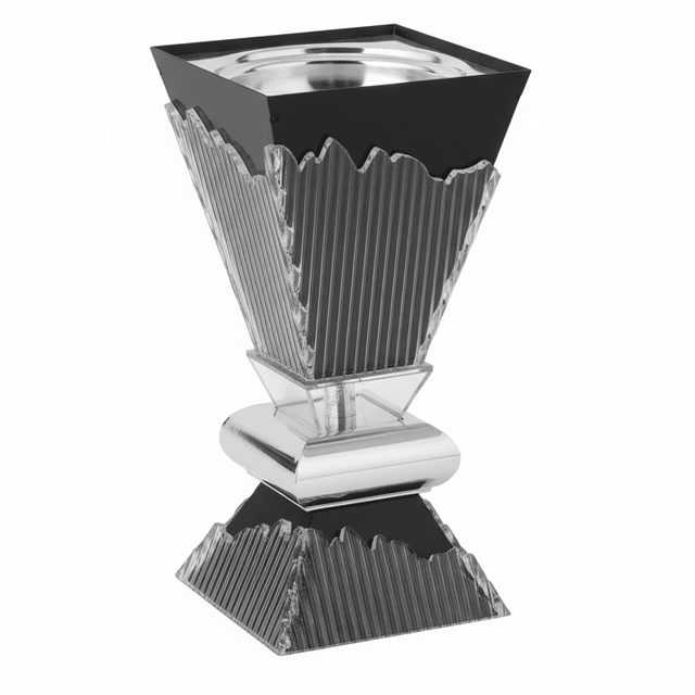 AKDC Black Acrylic and Metal Incense Burner Modern Stylish Burner 20cm - Al Kabayel Discount CentreAKDC Black Acrylic and Metal Incense Burner Modern Stylish Burner 20cmIncense BurnerAKDCAl Kabayel Discount Centre