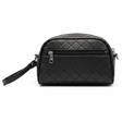 AKDC Black Artificial Leather Handbag Pouch 20×12 cm Spacious Mini Carry Case with Modern Look - Al Kabayel Discount CentreAKDC Black Artificial Leather Handbag Pouch 20×12 cm Spacious Mini Carry Case with Modern LookPouchesAKDCAl Kabayel Discount Centre
