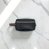 AKDC Black Artificial Leather Handbag Pouch 22×13 cm Practical Storage Solution with Clean Minimal Style - Al Kabayel Discount CentreAKDC Black Artificial Leather Handbag Pouch 22×13 cm Practical Storage Solution with Clean Minimal StylePouchesAKDCAl Kabayel Discount Centre