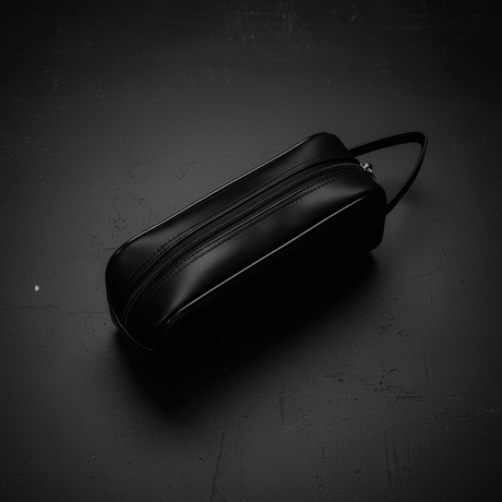 AKDC Black Artificial Leather Handbag Pouch 23×9 cm Sleek Slim Design for Everyday Carry and Travel Use - Al Kabayel Discount CentreAKDC Black Artificial Leather Handbag Pouch 23×9 cm Sleek Slim Design for Everyday Carry and Travel UsePouchesAKDCAl Kabayel Discount Centre