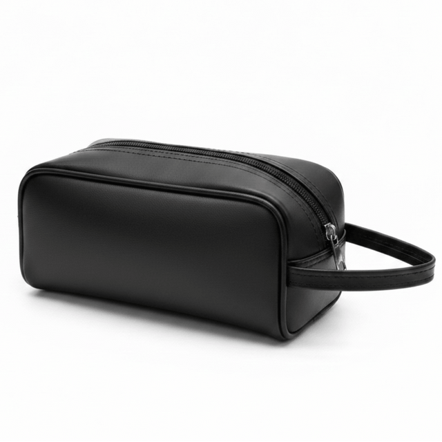 AKDC Black Artificial Leather Handbag Pouch 23×9 cm Sleek Slim Design for Everyday Carry and Travel Use - Al Kabayel Discount CentreAKDC Black Artificial Leather Handbag Pouch 23×9 cm Sleek Slim Design for Everyday Carry and Travel UsePouchesAKDCAl Kabayel Discount Centre