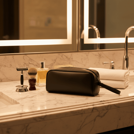 AKDC Black Artificial Leather Handbag Pouch 23×9 cm Sleek Slim Design for Everyday Carry and Travel Use - Al Kabayel Discount CentreAKDC Black Artificial Leather Handbag Pouch 23×9 cm Sleek Slim Design for Everyday Carry and Travel UsePouchesAKDCAl Kabayel Discount Centre