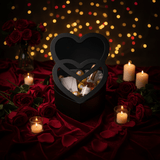 AKDC Black Double Heart Cardboard Gift Box with Clear Plastic Cover for Premium Gift Packaging, Hampers & Romantic Occasions – 32×22×10 cm - Al Kabayel Discount CentreAKDC Black Double Heart Cardboard Gift Box with Clear Plastic Cover for Premium Gift Packaging, Hampers & Romantic Occasions – 32×22×10 cmPacking & Wrapping SuppliesAKDCAl Kabayel Discount Centre