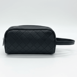 AKDC Black Faux Leather Handbag Pouch 20×10 cm Compact and Lightweight Organizer for Daily Essentials - Al Kabayel Discount CentreAKDC Black Faux Leather Handbag Pouch 20×10 cm Compact and Lightweight Organizer for Daily EssentialsPouchesAKDCAl Kabayel Discount Centre