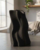 AKDC Black Hard Plastic Flower Vase – Elegant Tabletop Flower Holder – 25×14 cm - Al Kabayel Discount CentreAKDC Black Hard Plastic Flower Vase – Elegant Tabletop Flower Holder – 25×14 cmFlower/Plant PotsAKDCAl Kabayel Discount Centre