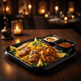 AKDC Black Square Melamine 3 Portion Serving Plate 24 cm Premium Quality Compartment Tray for Kitchen Restaurant and Buffet Use - Al Kabayel Discount CentreAKDC Black Square Melamine 3 Portion Serving Plate 24 cm Premium Quality Compartment Tray for Kitchen Restaurant and Buffet UsePlatesAKDCAl Kabayel Discount Centre
