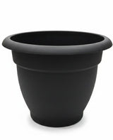 AKDC Black Wide Plastic Plant Pot – Heavy - Duty Large Planter – 33×26 cm - Al Kabayel Discount CentreAKDC Black Wide Plastic Plant Pot – Heavy - Duty Large Planter – 33×26 cmFlower/Plant PotsAKDCAl Kabayel Discount Centre