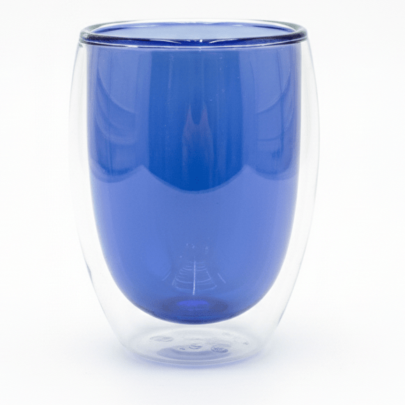 AKDC Blue Double Wall Insulated Glass Tumbler – 350 ml Modern Heat Resistant Drinking Glass for Hot & Cold Drinks - Al Kabayel Discount CentreAKDC Blue Double Wall Insulated Glass Tumbler – 350 ml Modern Heat Resistant Drinking Glass for Hot & Cold DrinksTumblersAKDCAl Kabayel Discount Centre
