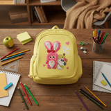 AKDC Bright Yellow Polyester Kids Backpack 30 x 25 cm – Lightweight Small School Bag for Kids with Fun Design - Al Kabayel Discount CentreAKDC Bright Yellow Polyester Kids Backpack 30 x 25 cm – Lightweight Small School Bag for Kids with Fun DesignSchool BagsAKDCAl Kabayel Discount Centre