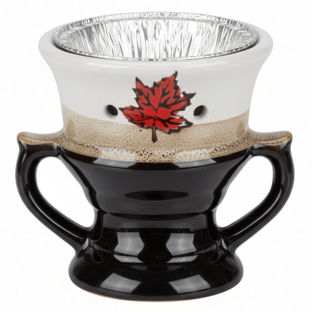 AKDC Brown and White Ceramic Incense Burner Compact Decorative Burner 10cm - Al Kabayel Discount CentreAKDC Brown and White Ceramic Incense Burner Compact Decorative Burner 10cmIncense BurnerAKDCAl Kabayel Discount Centre
