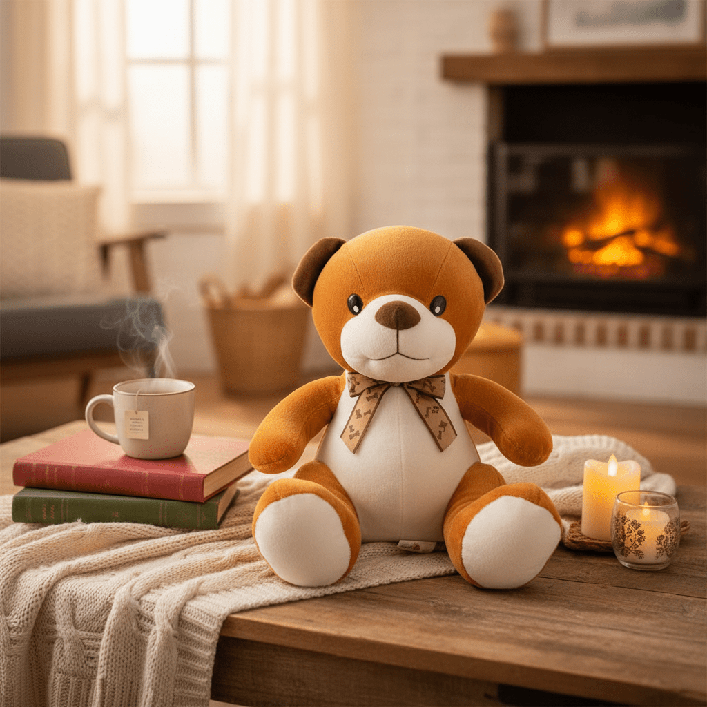 AKDC Brown Color Dog Soft Plush Toy – 30 cm Stuffed Animal for Kids - Al Kabayel Discount CentreAKDC Brown Color Dog Soft Plush Toy – 30 cm Stuffed Animal for KidsToysAKDCAl Kabayel Discount Centre