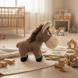 AKDC Brown Donkey Plush Toy 25cm Soft Stuffed Farm Animal Toy Gift for Kids - Al Kabayel Discount CentreAKDC Brown Donkey Plush Toy 25cm Soft Stuffed Farm Animal Toy Gift for KidsToysAKDCAl Kabayel Discount Centre