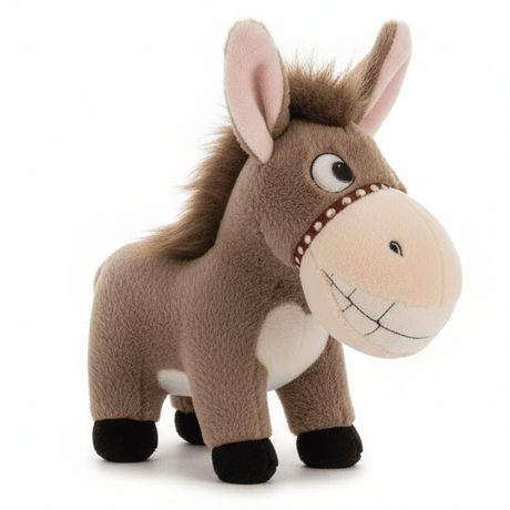 AKDC Brown Donkey Plush Toy 25cm Soft Stuffed Farm Animal Toy Gift for Kids - Al Kabayel Discount CentreAKDC Brown Donkey Plush Toy 25cm Soft Stuffed Farm Animal Toy Gift for KidsToysAKDCAl Kabayel Discount Centre
