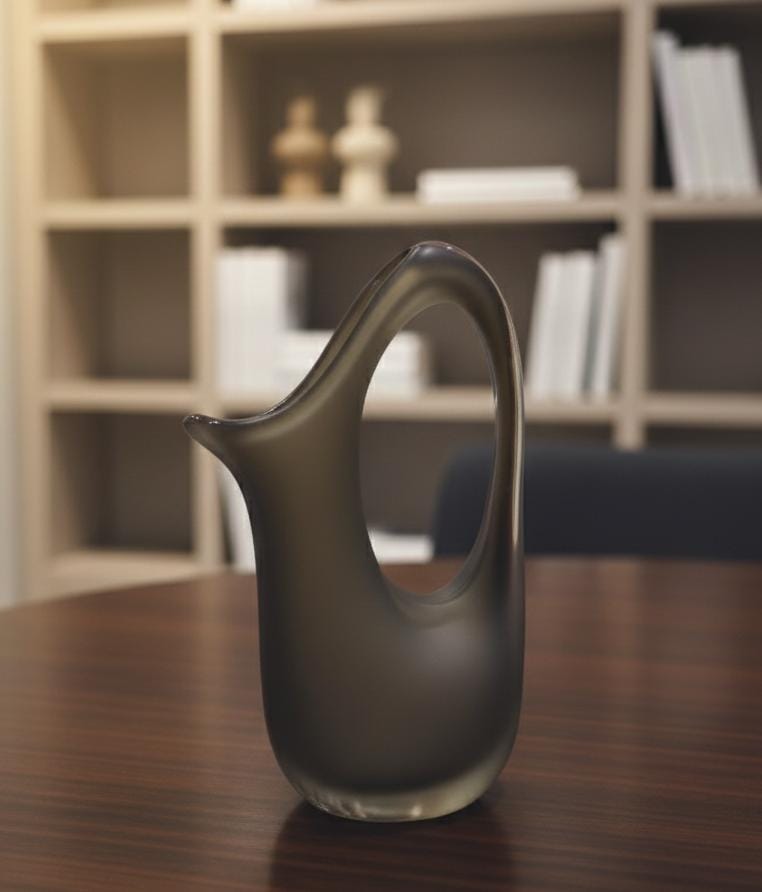 AKDC Brown Glass Vase – 24 cm Classic Smooth Decorative Vase - Al Kabayel Discount CentreAKDC Brown Glass Vase – 24 cm Classic Smooth Decorative VaseFlower/Plant PotsAKDCAl Kabayel Discount Centre